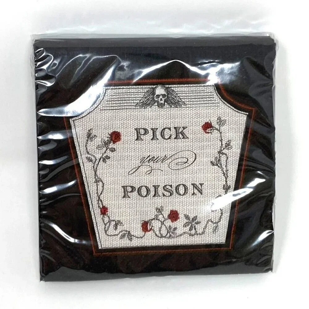 Target Threshold Happy Halloween Napkins Beverage Lunch Novelty Goth